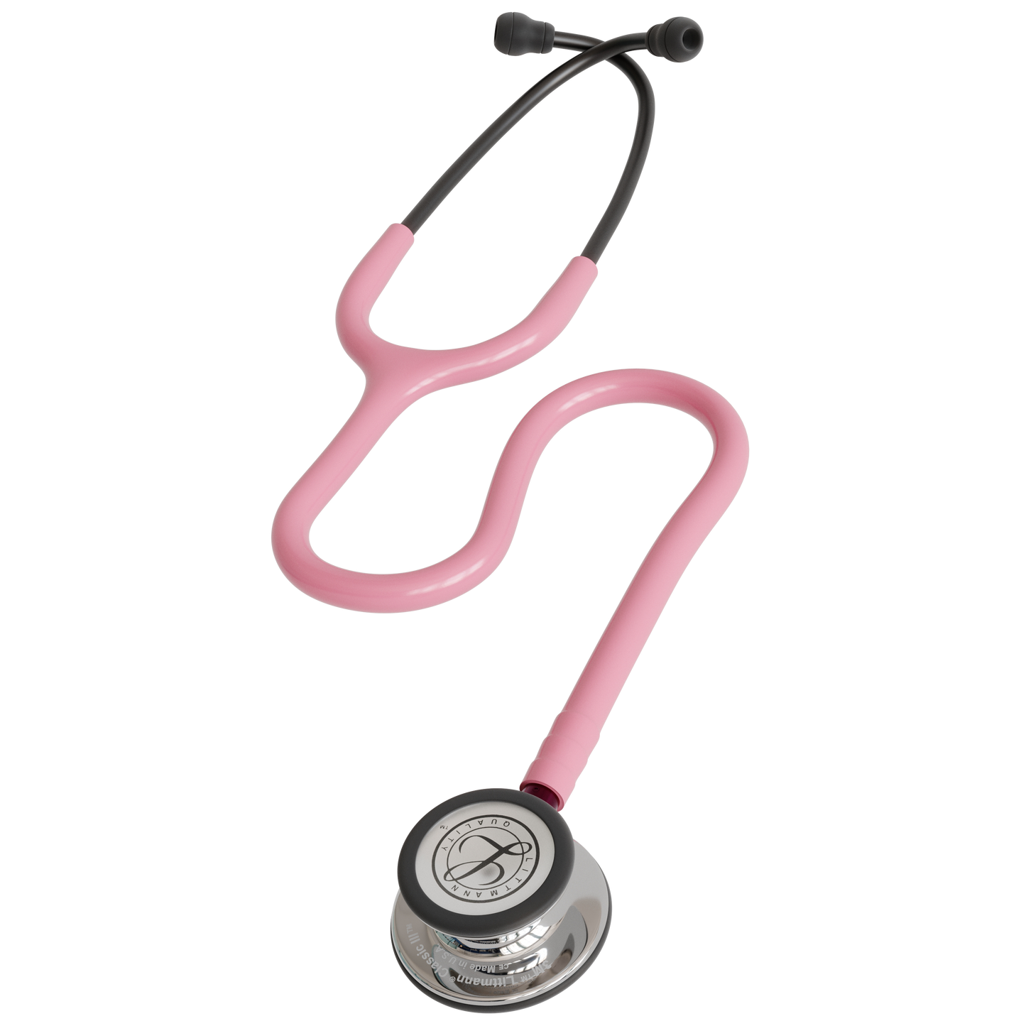 Littmann Classic III Stethoscope Mirror Pearl Pink/Pink Stem 5962