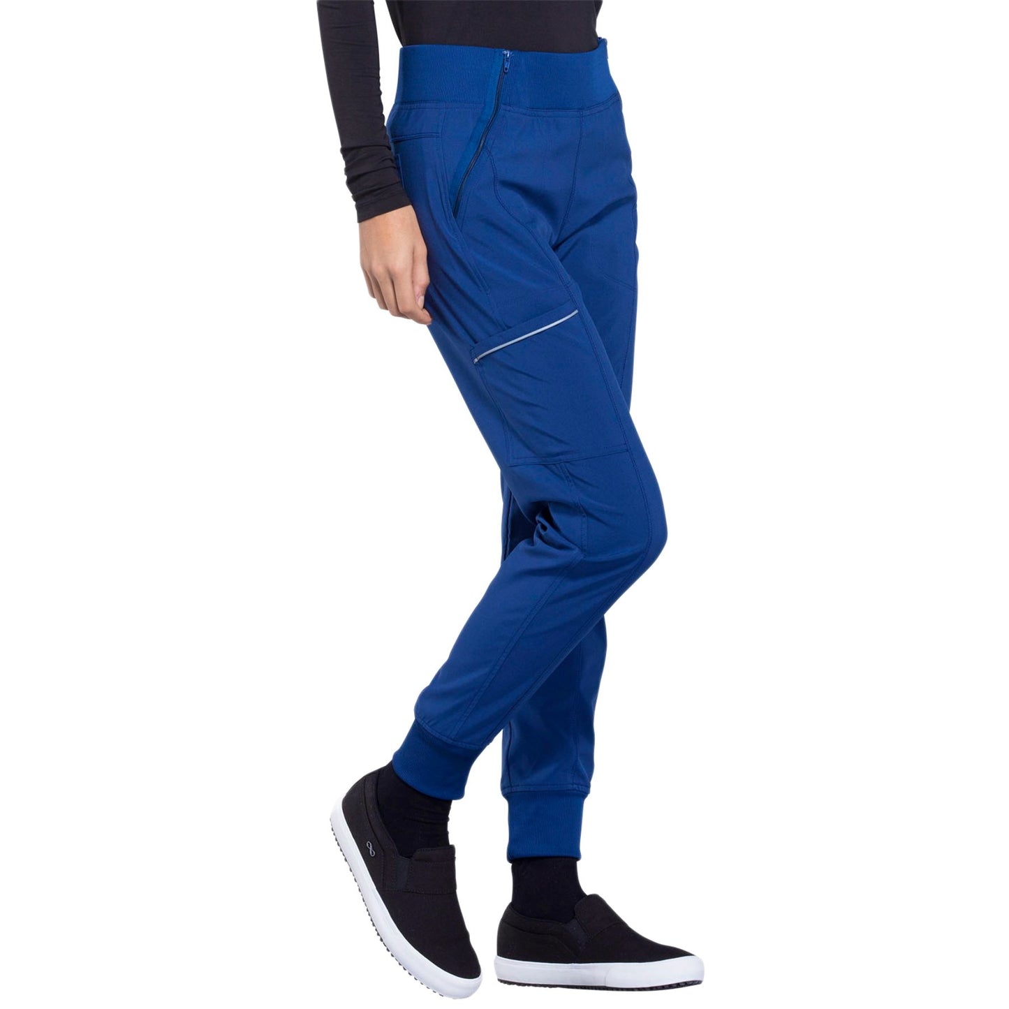 Cherokee Infinity CK110A Scrubs Pants Women's Mid Rise Tapered Leg Jogger Royal 5XL
