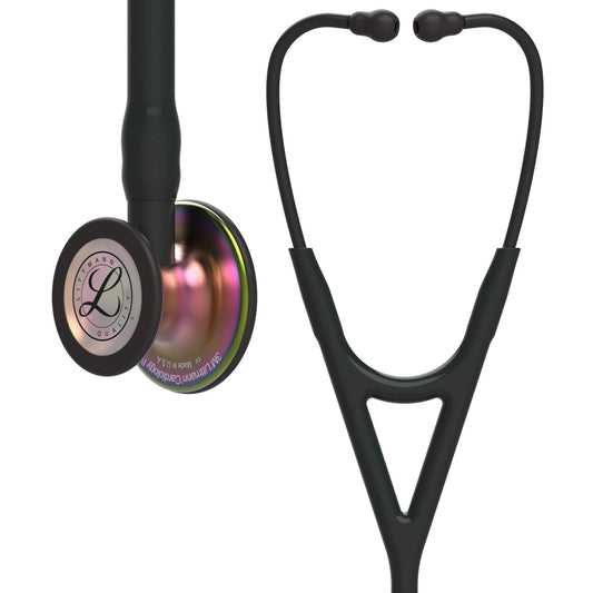 Littmann Cardiology IV Stethoscope Black / Rainbow 6165
