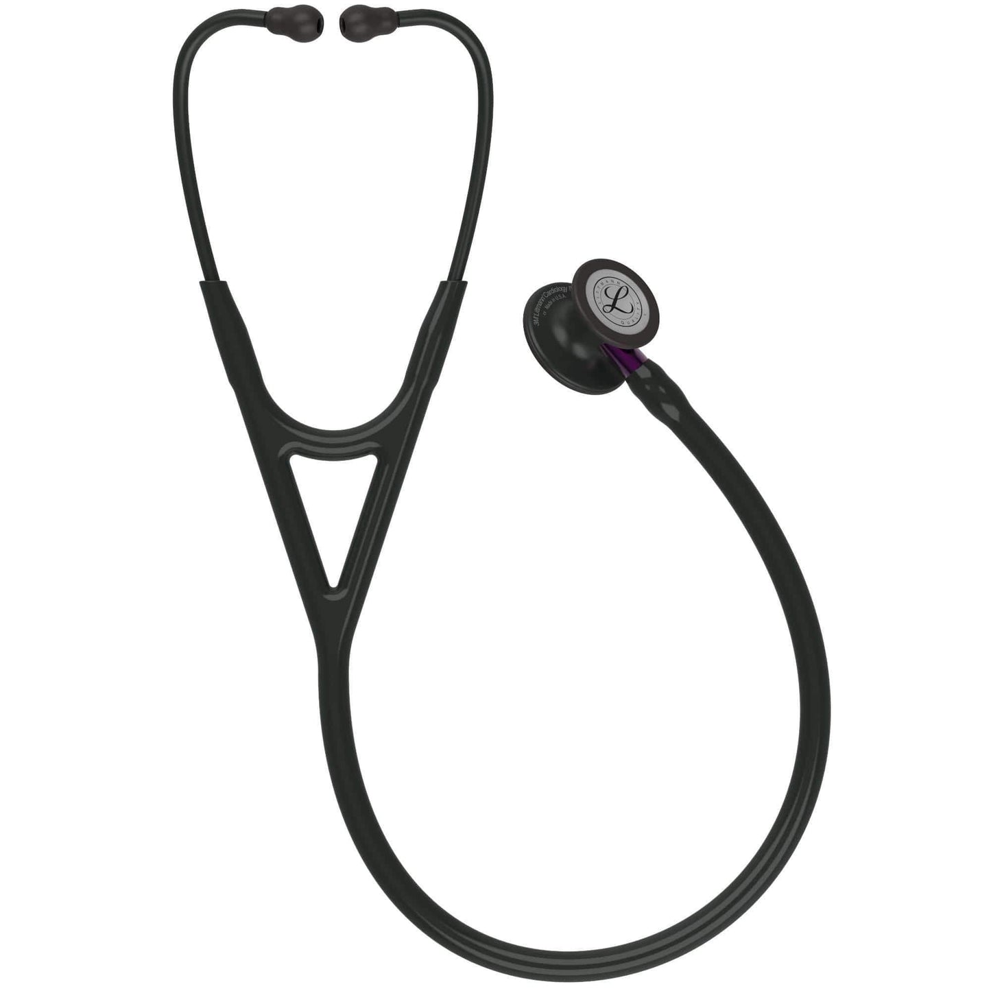 Littmann Cardiology IV Stethoscope Black with Violet Stem 6203