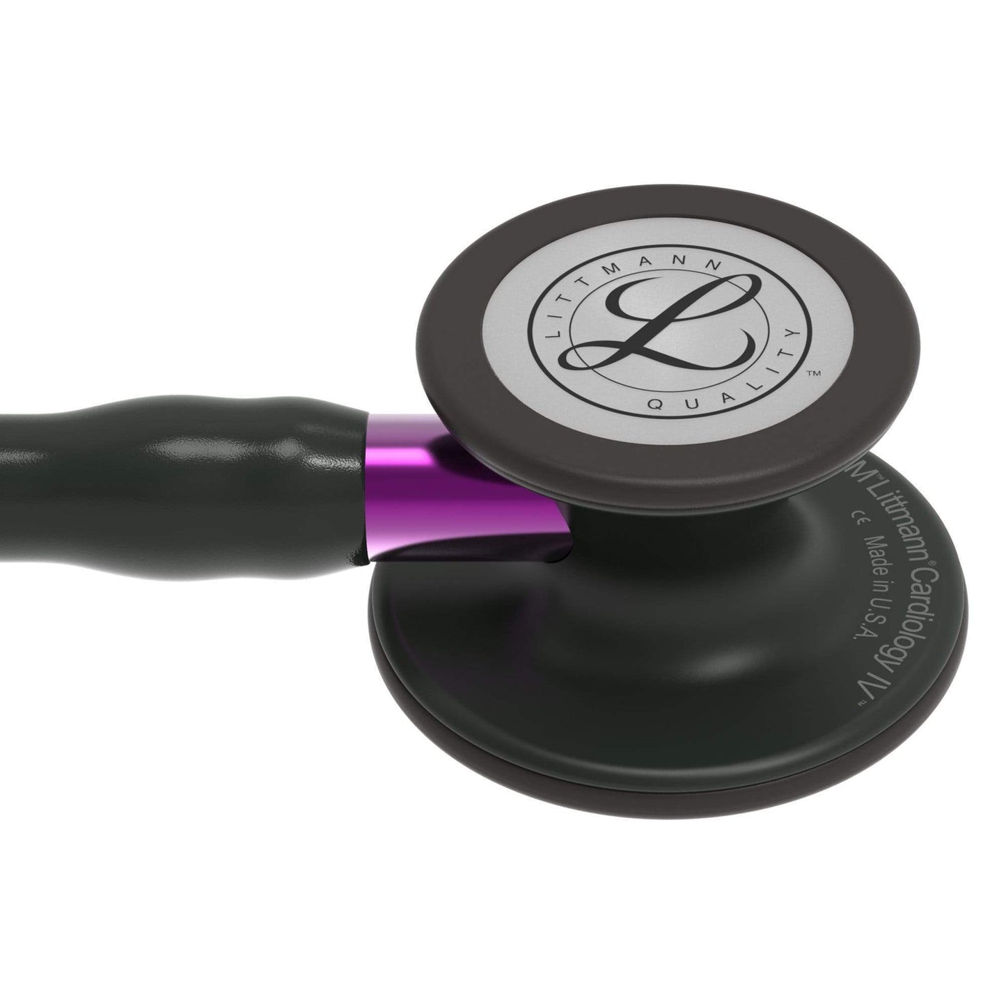 Littmann Cardiology IV Stethoscope Black with Violet Stem 6203