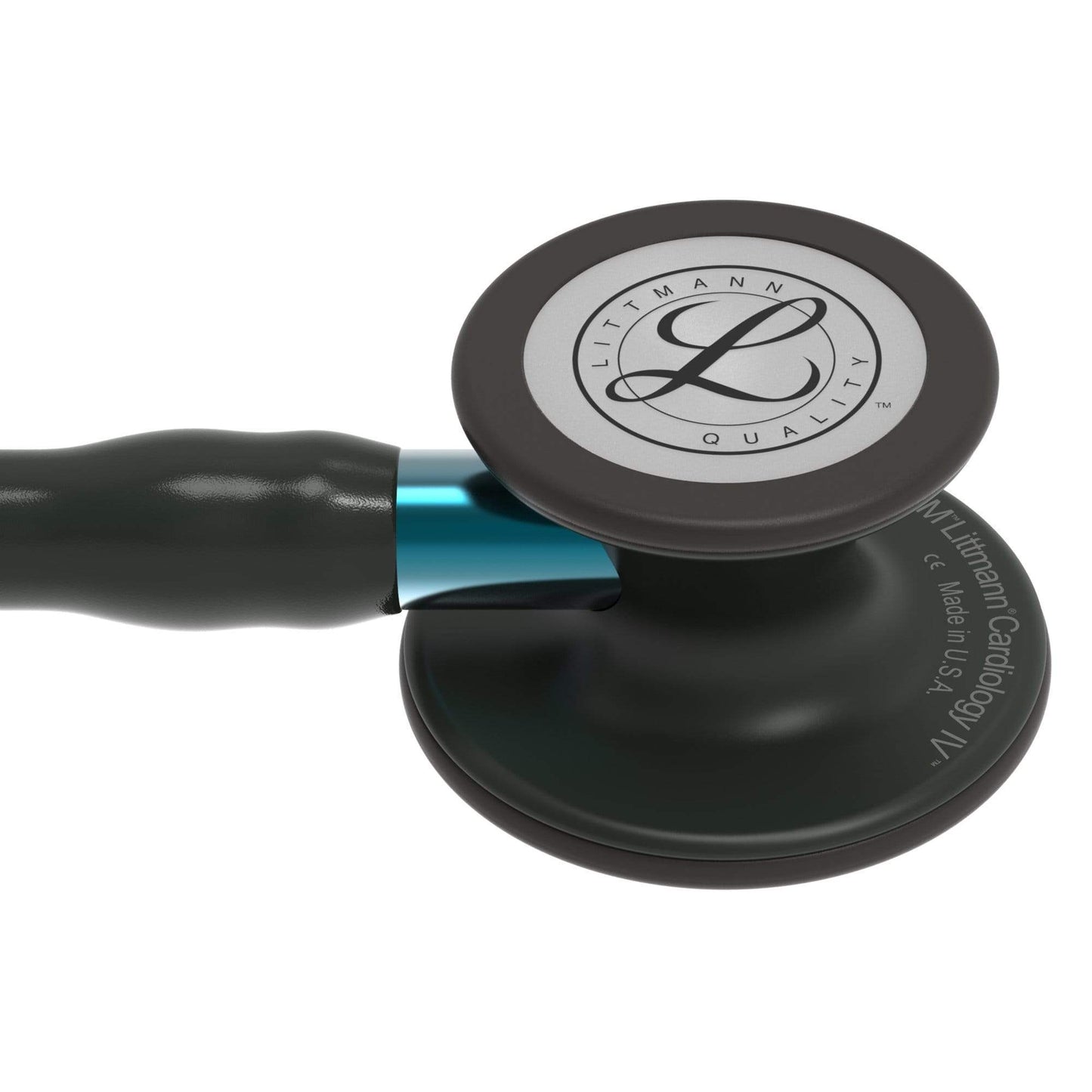 Littmann Cardiology IV Stethoscope Black with Blue Stem 6201