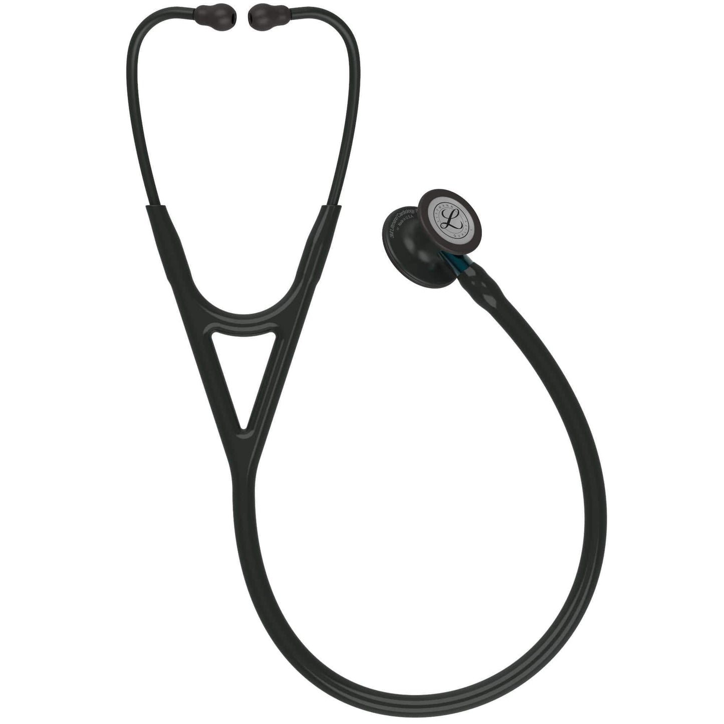 Littmann Cardiology IV Stethoscope Black with Blue Stem 6201