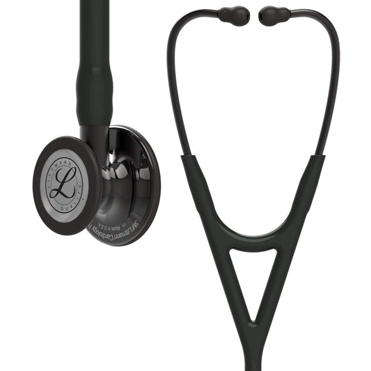 Littmann Cardiology IV Stethoscope Smoke Black / Black Stem 6232