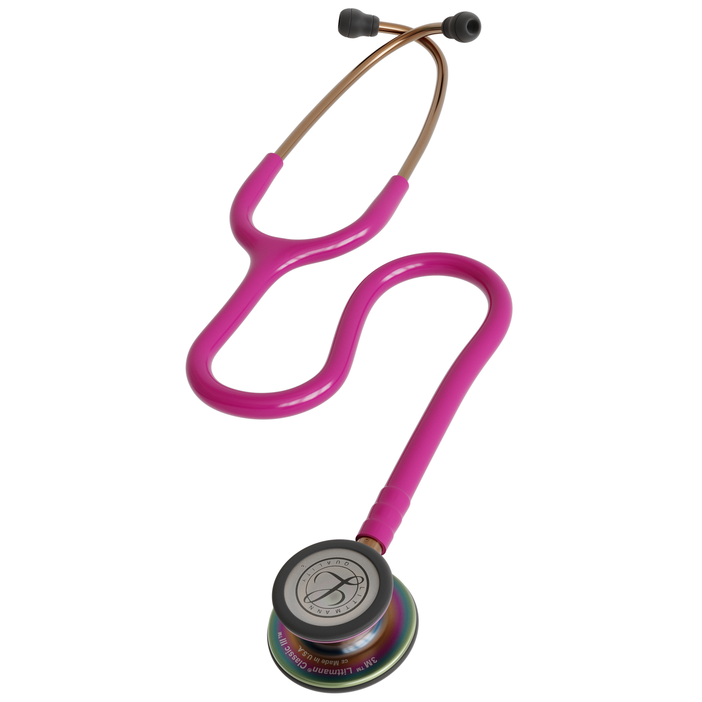 Littmann Classic III Stethoscope Raspberry/Rainbow 5806