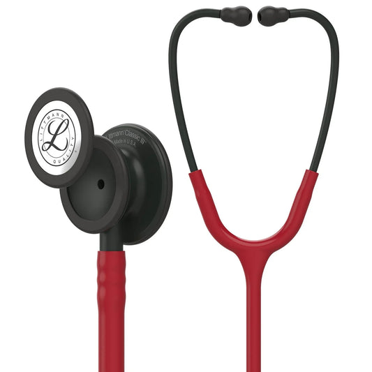 Littmann Classic III Stethoscope Burgundy/Black 5868