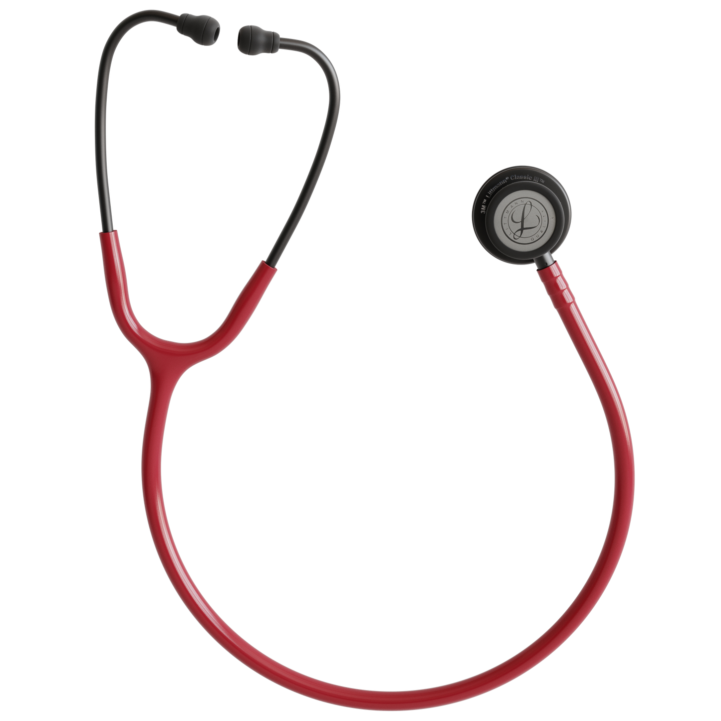 Littmann Classic III Stethoscope Burgundy/Black 5868