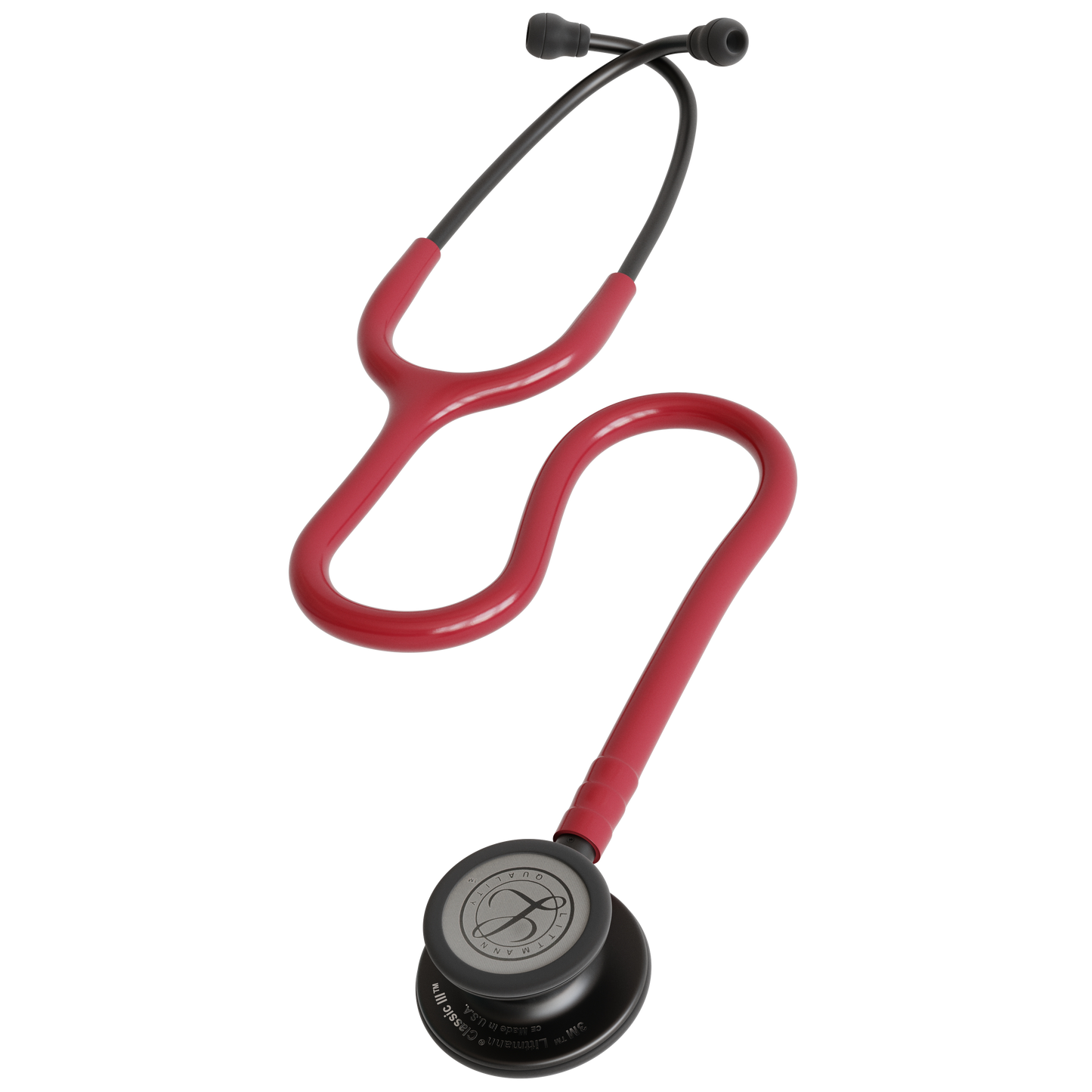Littmann Classic III Stethoscope Burgundy/Black 5868