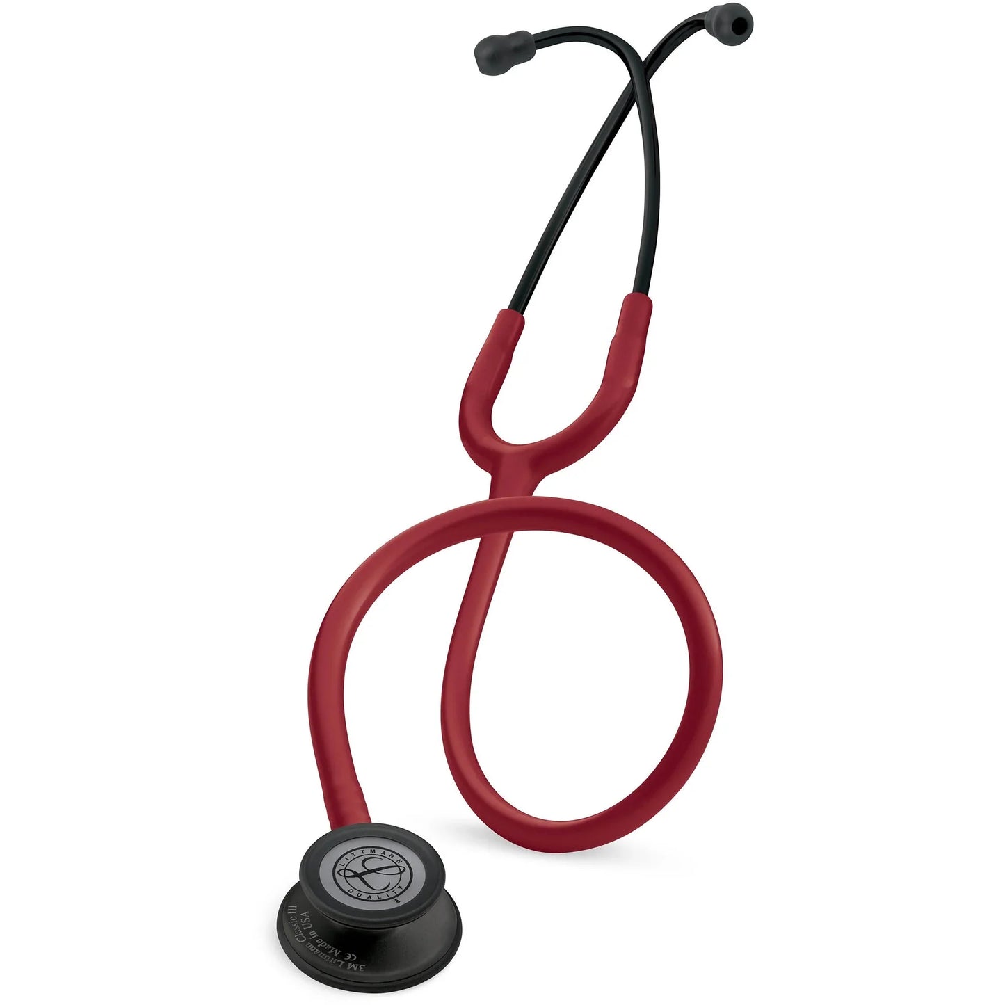 Littmann Classic III Stethoscope Burgundy/Black 5868