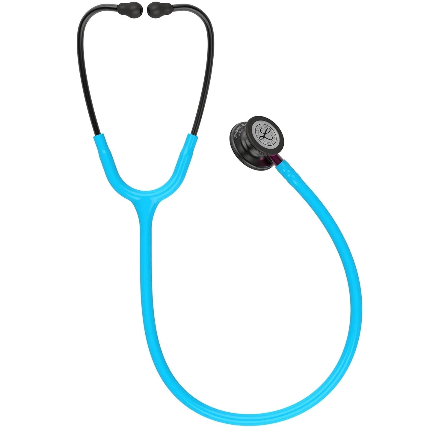 Littmann Classic III Stethoscope Smoke/Turquoise Pink Stem 5872