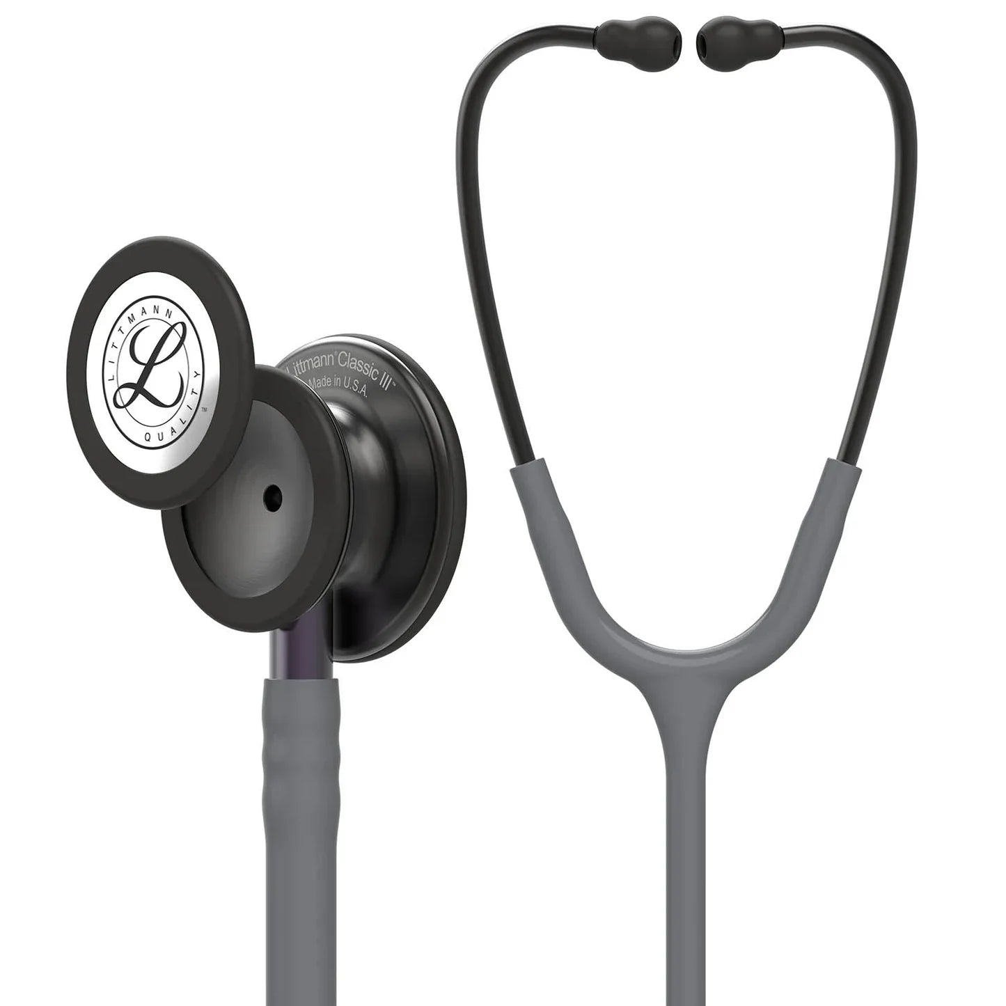 Littmann Classic III Stethoscope Smoke Grey with Violet Grey Stem 5873
