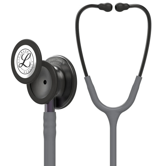Littmann Classic III Stethoscope Smoke Grey with Violet Grey Stem 5873