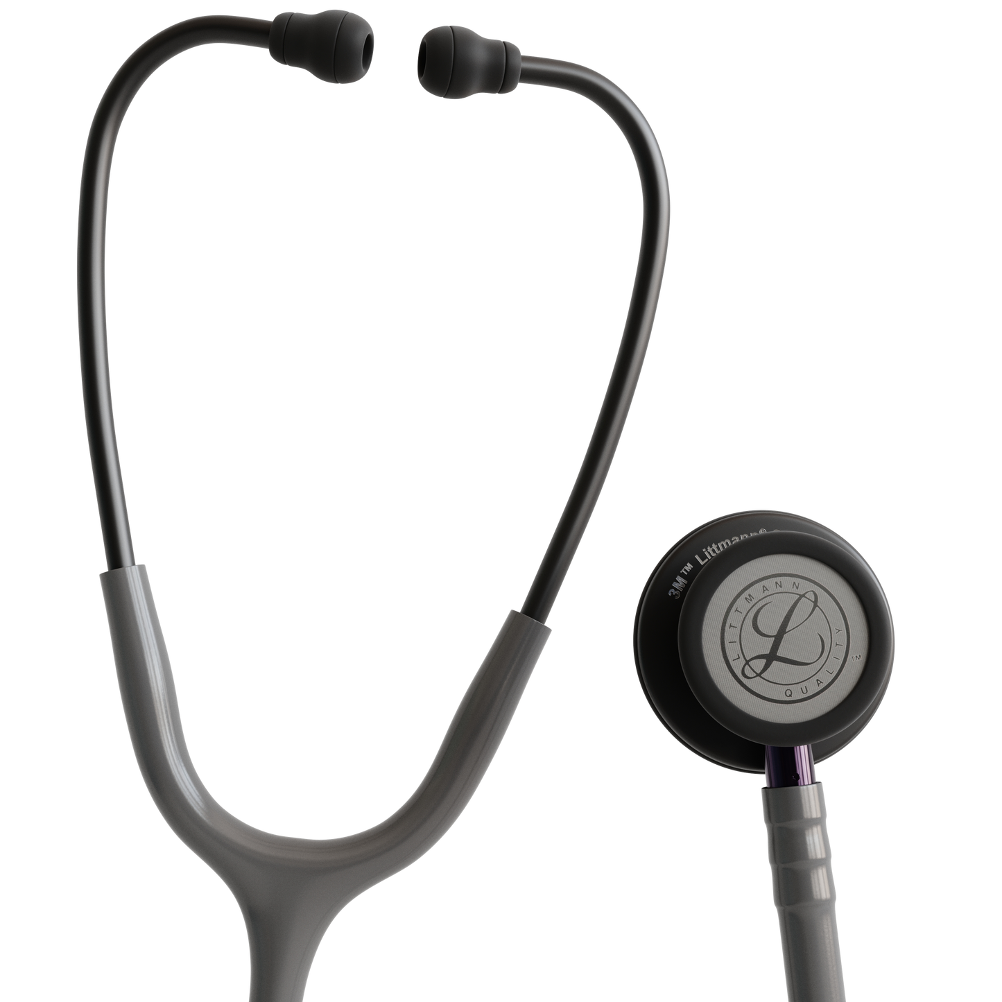 Littmann Classic III Stethoscope Smoke Grey with Violet Grey Stem 5873