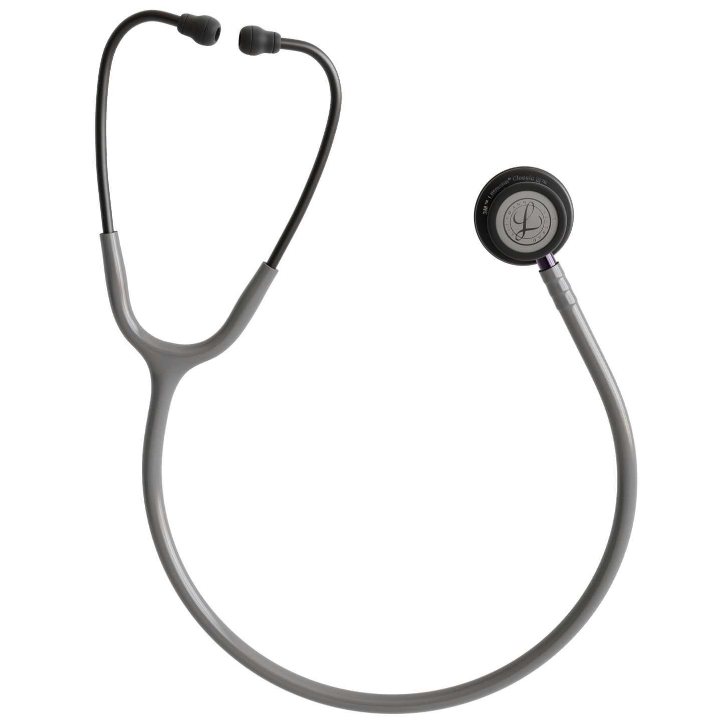 Littmann Classic III Stethoscope Smoke Grey with Violet Grey Stem 5873