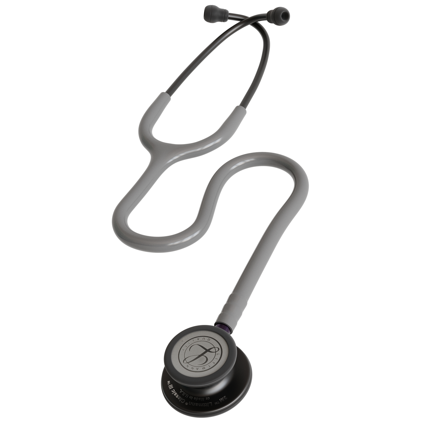 Littmann Classic III Stethoscope Smoke Grey with Violet Grey Stem 5873