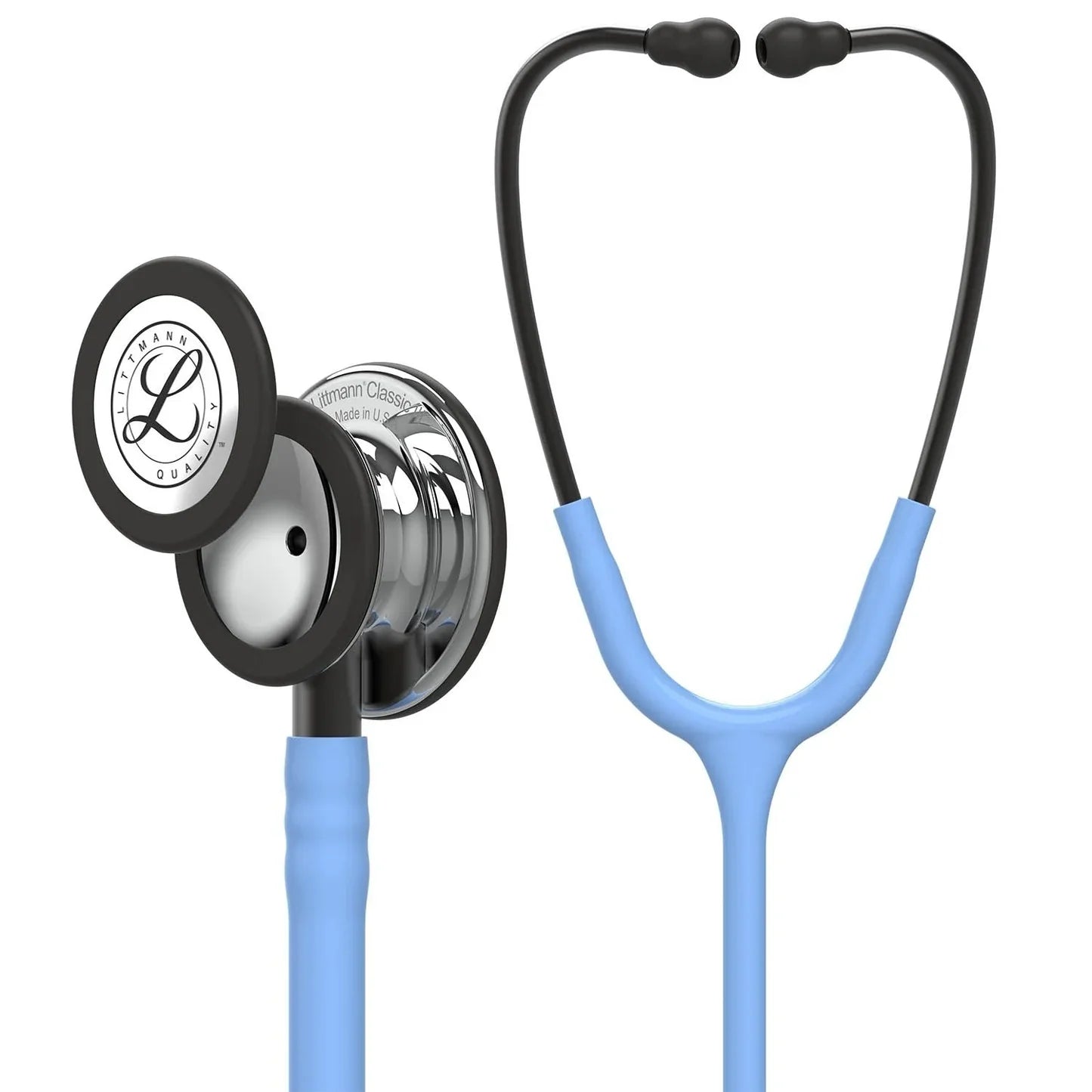 Littmann Classic III Stethoscope Mirror Ceil Blue Smoke Stem 5959