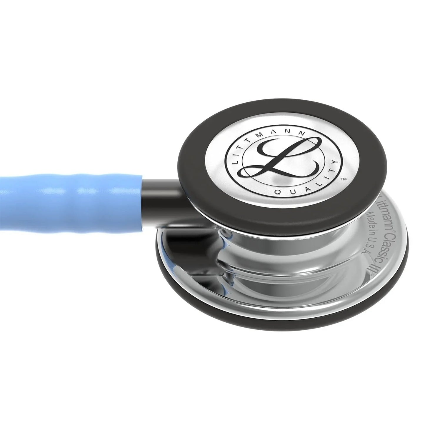 Littmann Classic III Stethoscope Mirror Ceil Blue Smoke Stem 5959