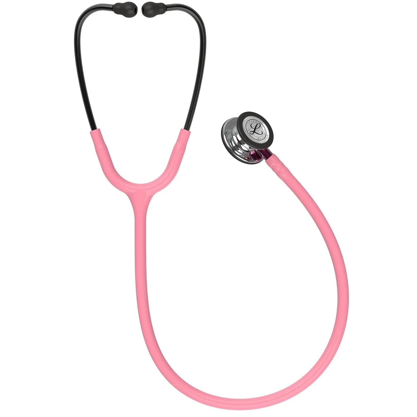 Littmann Classic III Stethoscope Mirror Pearl Pink/Pink Stem 5962