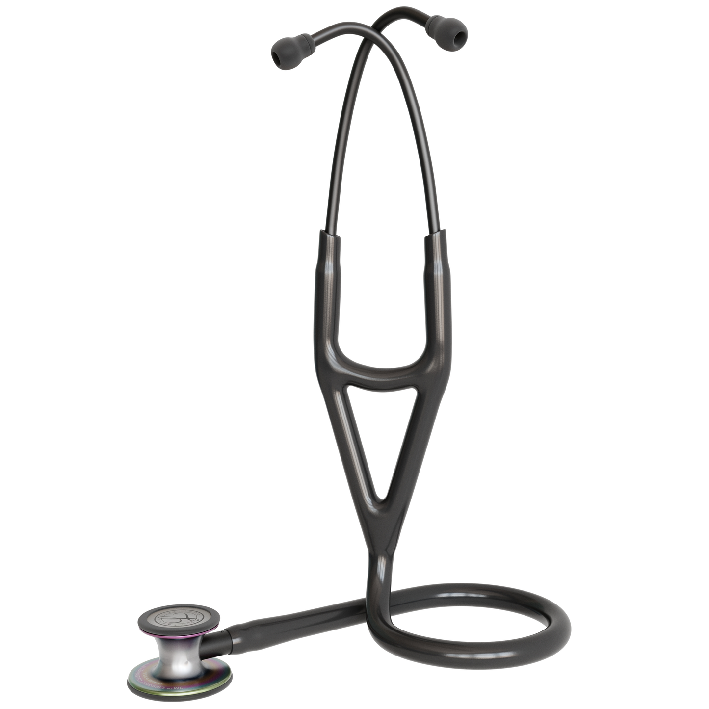 Littmann Cardiology IV Stethoscope Polished Rainbow Black Stem 6240