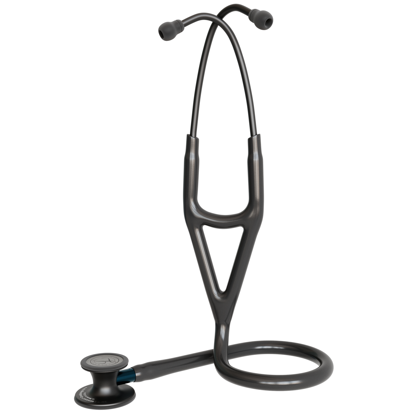 Littmann Cardiology IV Stethoscope Black with Blue Stem 6201