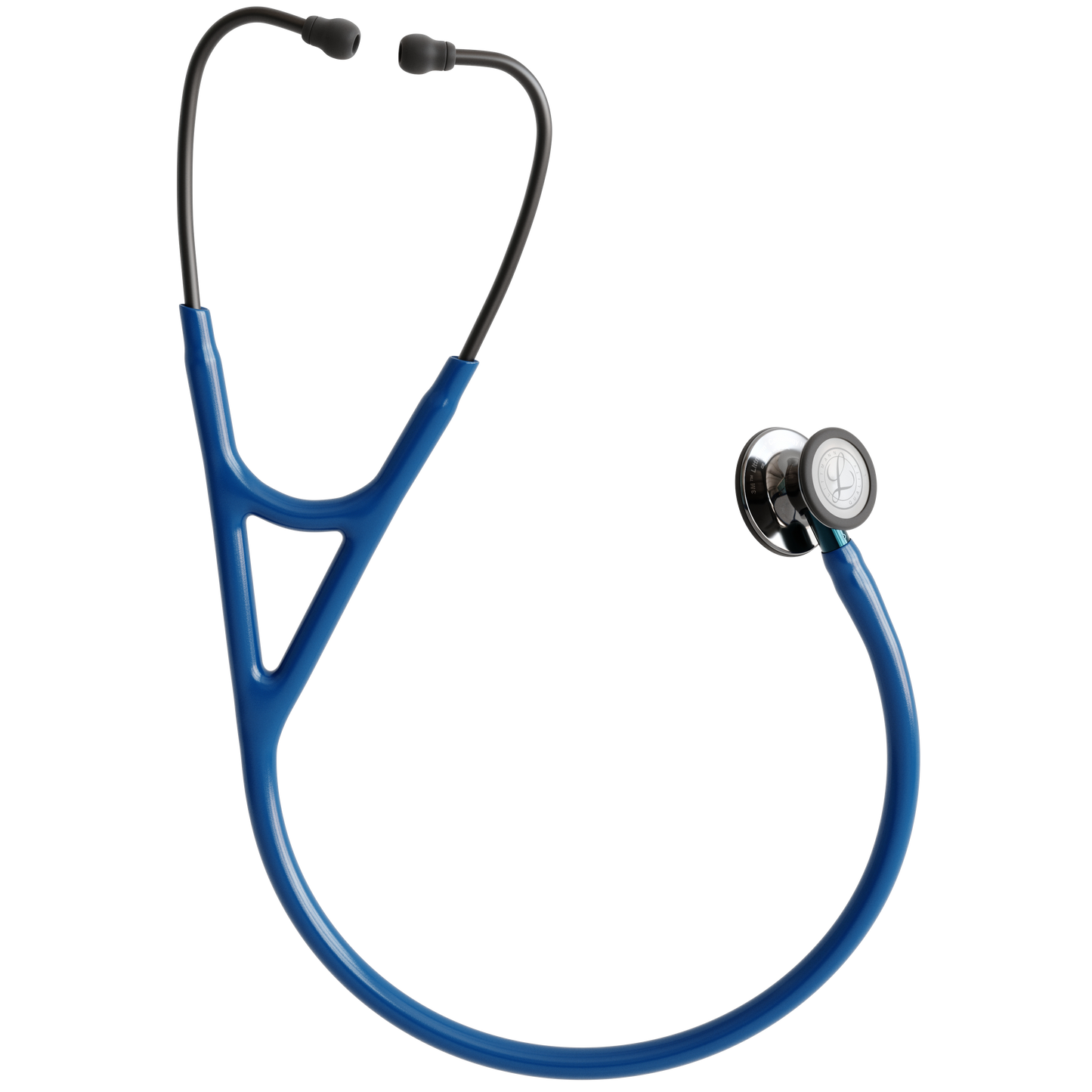 Littmann Cardiology IV Stethoscope Navy Headset Smoke Chest Navy Stem 6202