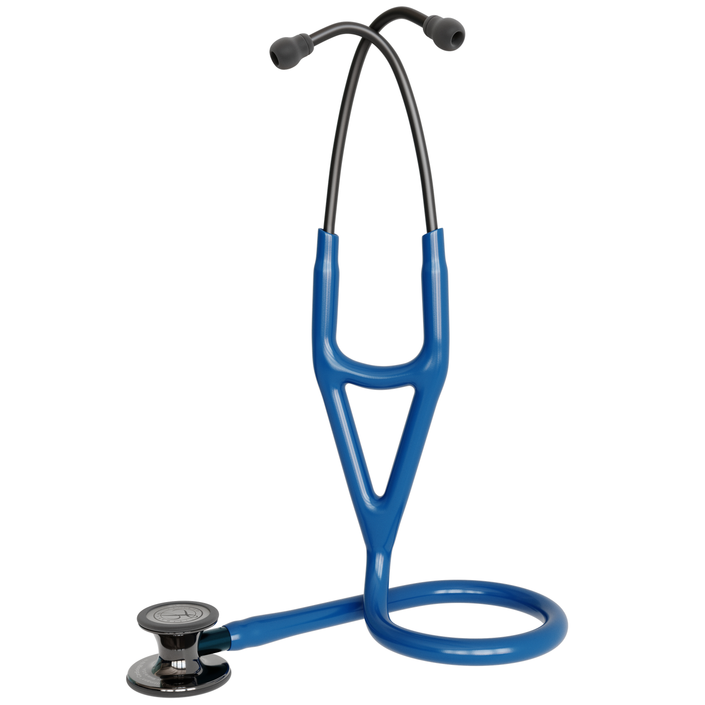Littmann Cardiology IV Stethoscope Navy Headset Smoke Chest Navy Stem 6202