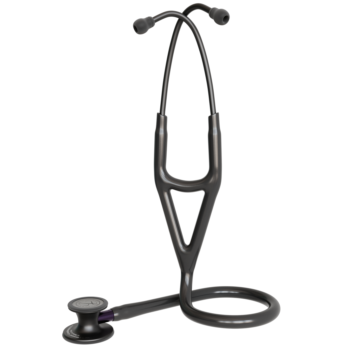 Littmann Cardiology IV Stethoscope Black with Violet Stem 6203