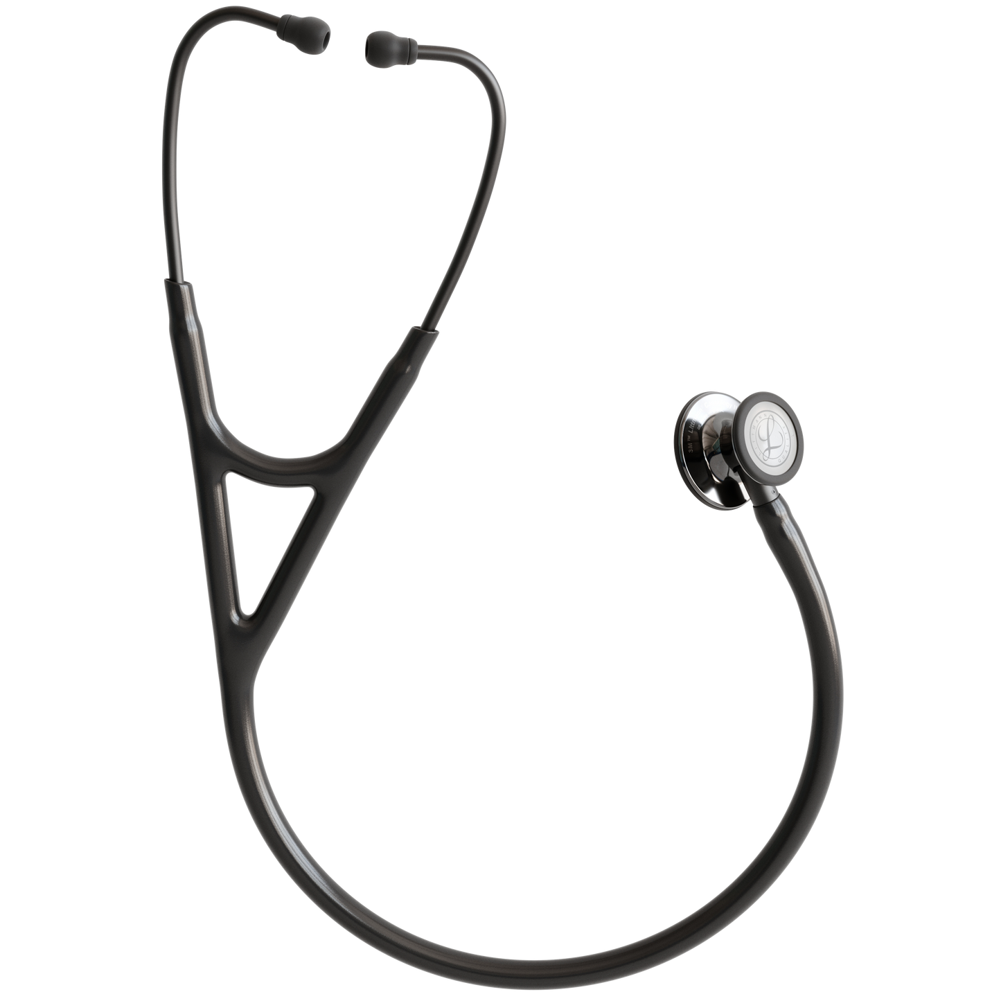 Littmann Cardiology IV Stethoscope Smoke Black / Black Stem 6232