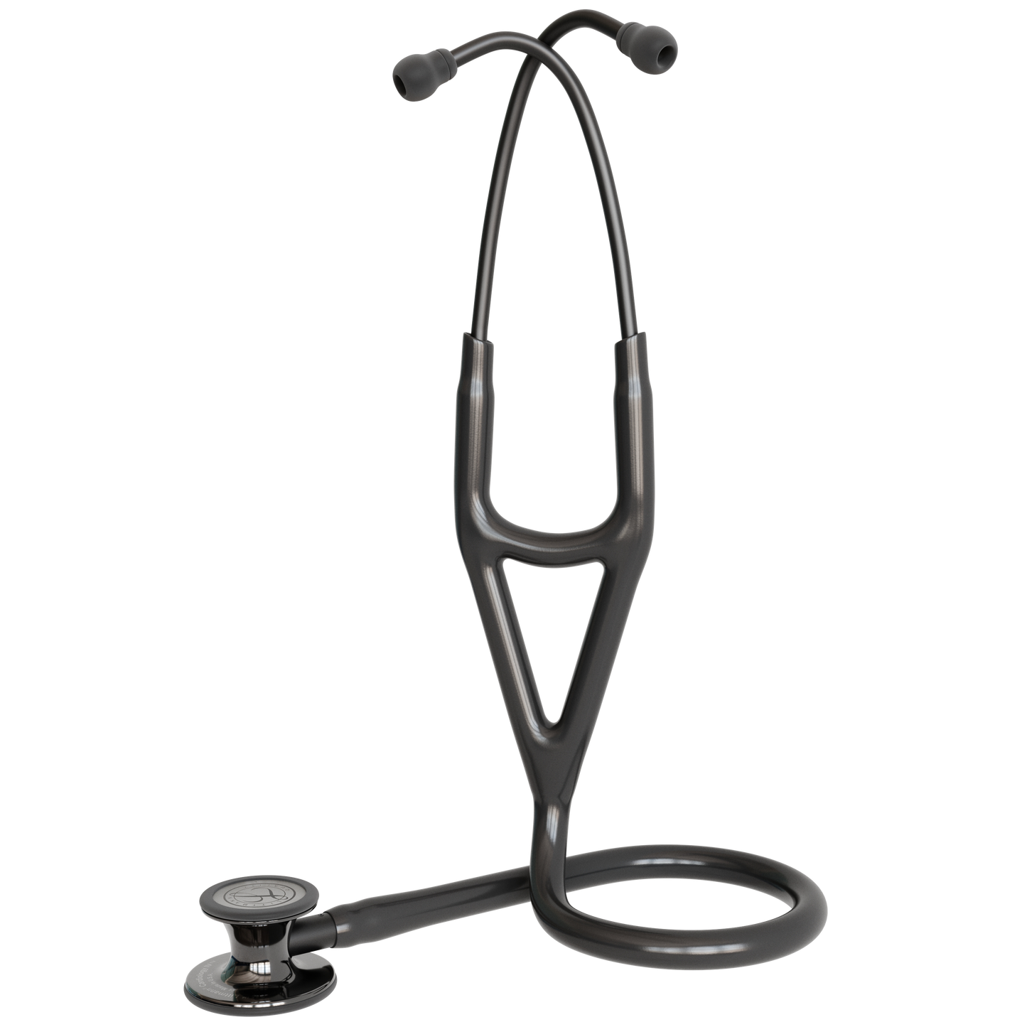 Littmann Cardiology IV Stethoscope Smoke Black / Black Stem 6232