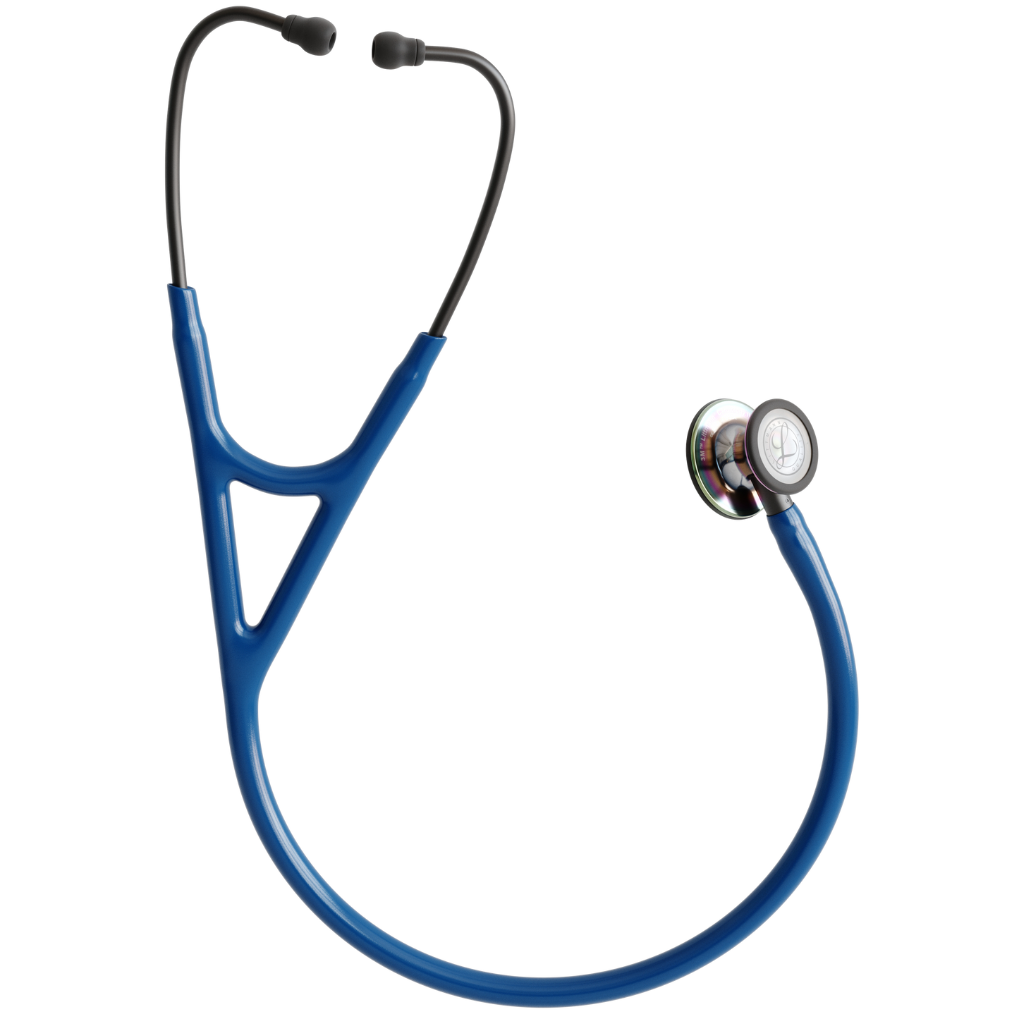 Littmann Cardiology IV Stethoscope Polished Rainbow Navy Stem 6242