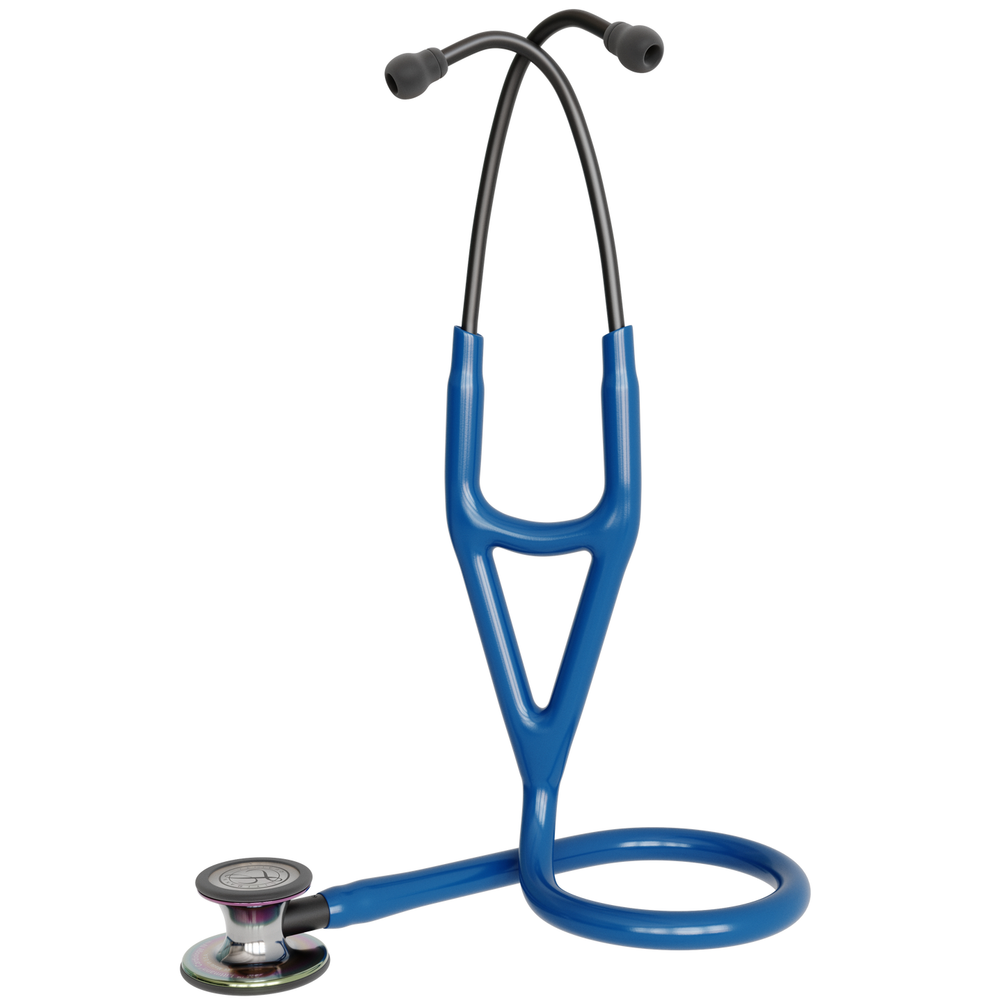 Littmann Cardiology IV Stethoscope Polished Rainbow Navy Stem 6242