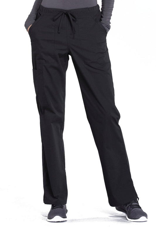 Cherokee Workwear Professionals WW160 Scrubs Pants Womens Black