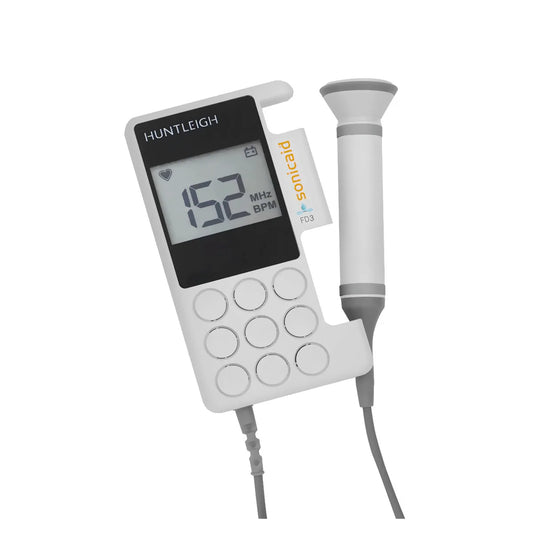 Huntleigh Sonicaid FD3 Waterproof Foetal Doppler with LCD Display