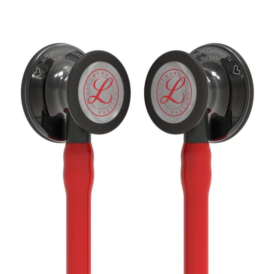 Littmann Littmann Cardiology IV Stethoscope Smoke Red 6182 Limited Edition