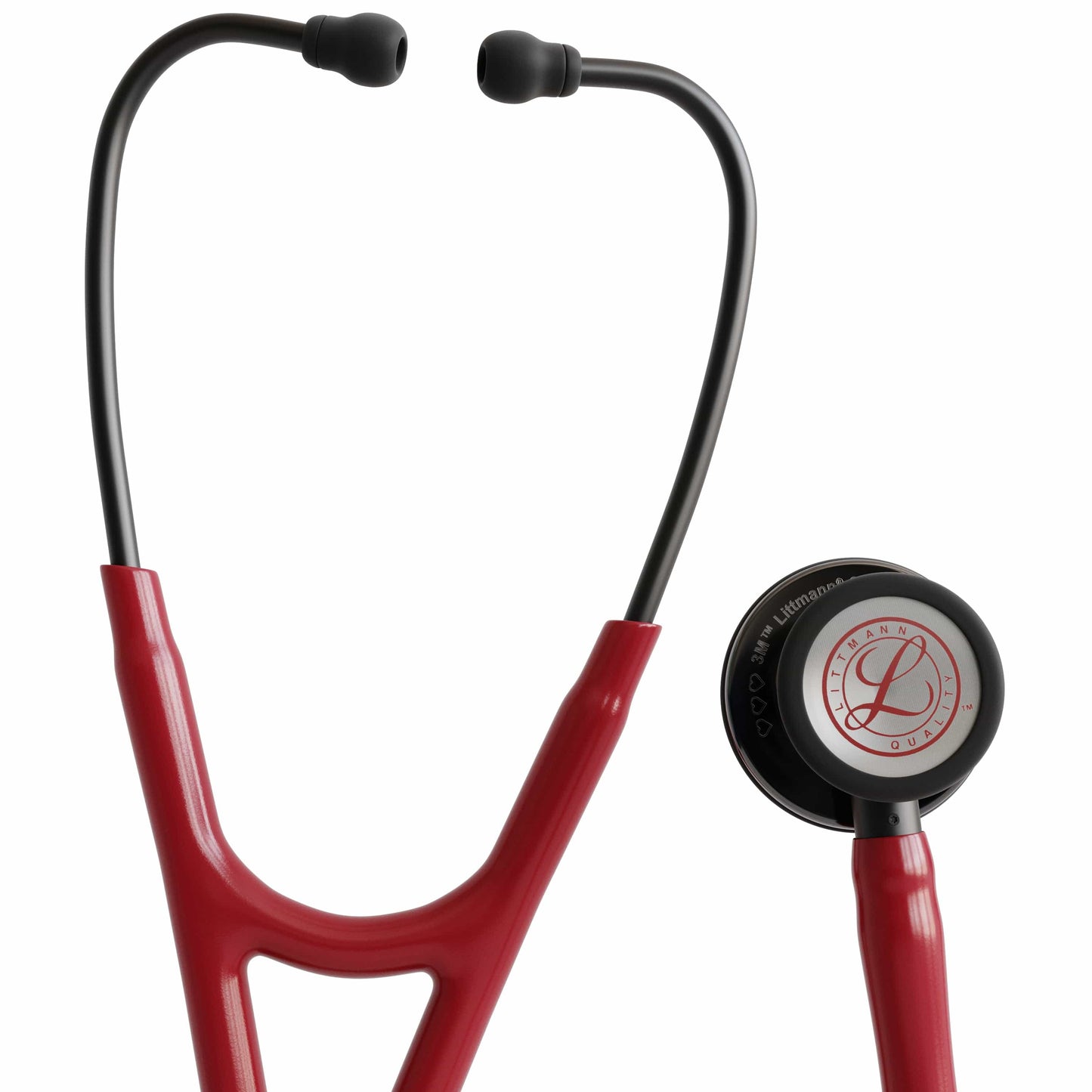 Littmann Littmann Cardiology IV Stethoscope Smoke Red 6182 Limited Edition