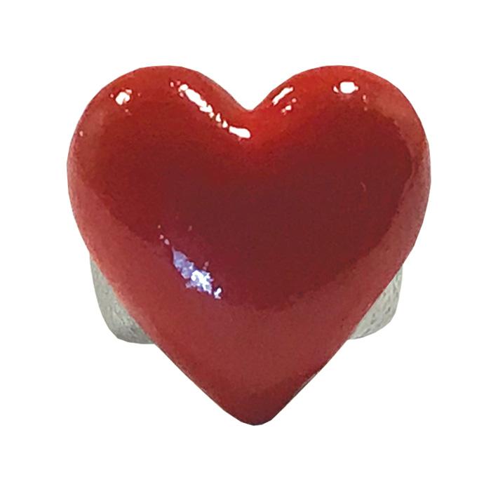 Prestige Medical Stethoscope Accessories Heart - Red Prestige 3D Stethoscope Jewelry