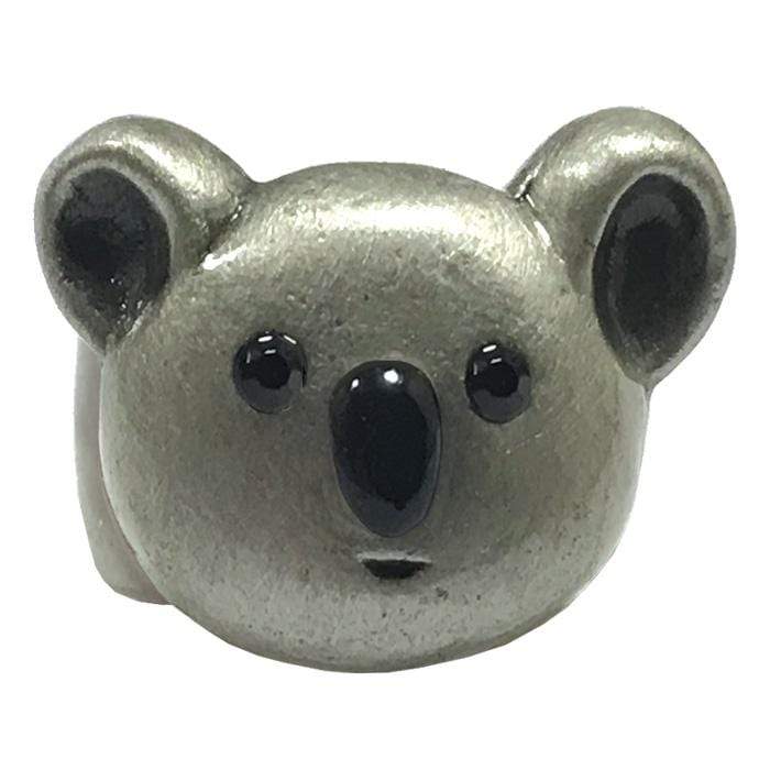 Prestige Medical Stethoscope Accessories Koala Bear - Antique Tin Prestige 3D Stethoscope Jewelry