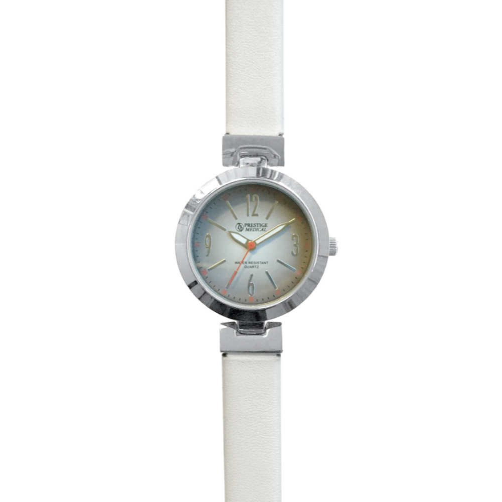 Prestige High Fashion Leather Watch White