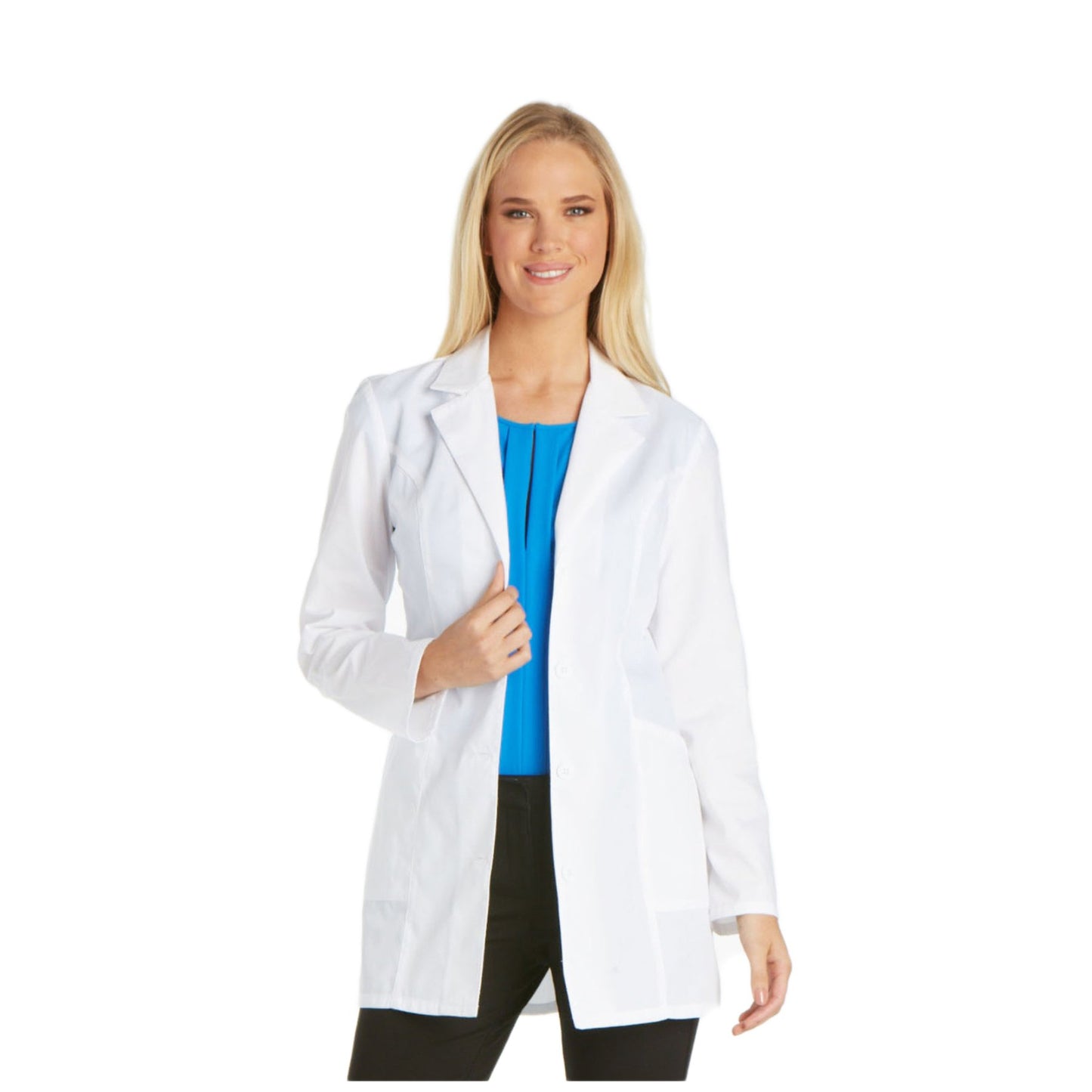 Cherokee Fashion White Lab Coat 2300 Lab Coat Women's 32" White