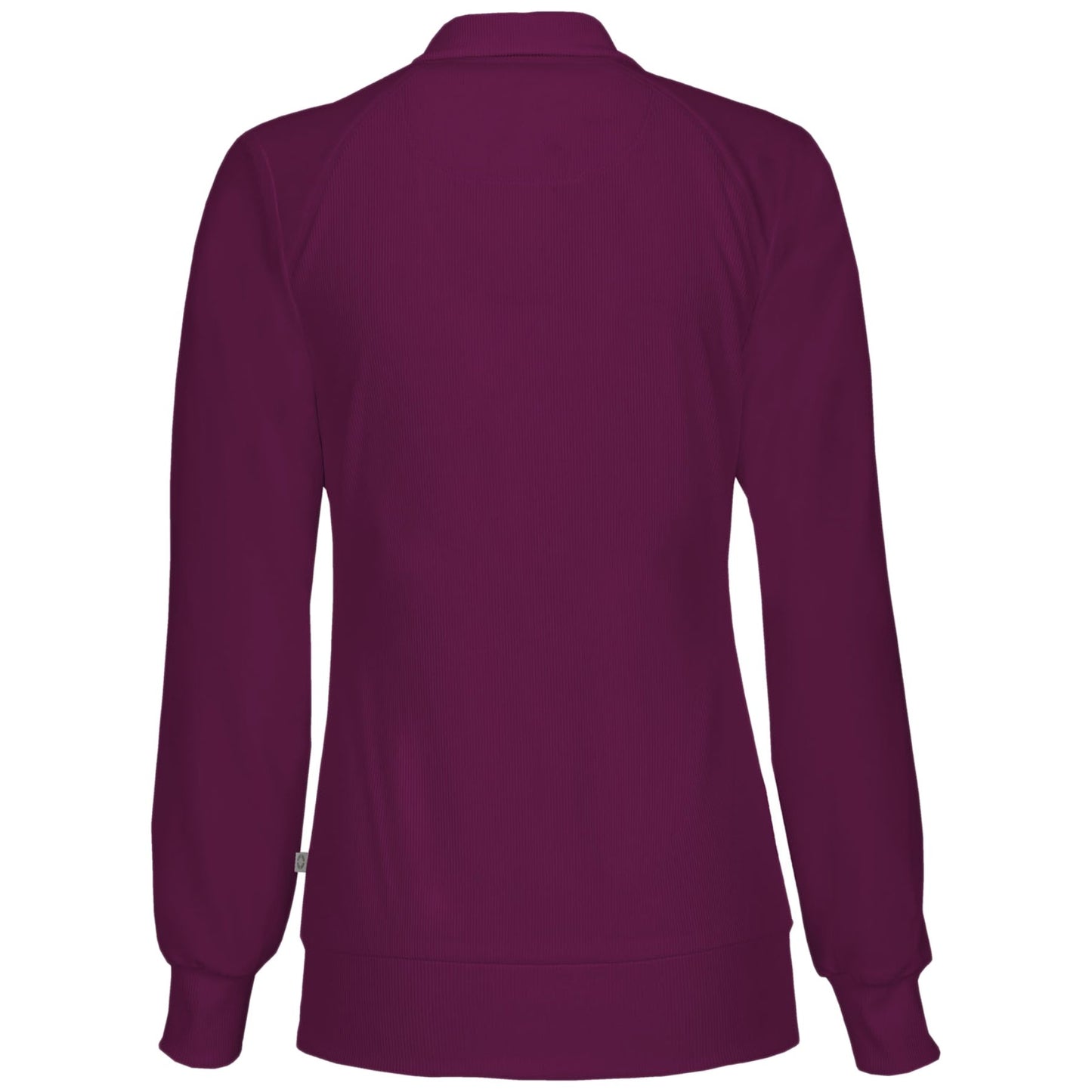 Cherokee Infinity 2391A Scrubs Jacket Women's Zip Front Warm-Up Wine