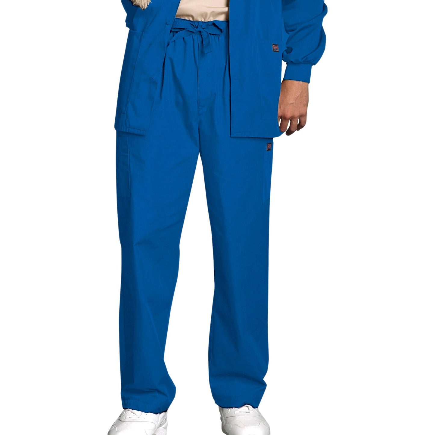 Cherokee Workwear 4000 Scrubs Pants Men's Drawstring Cargo Royal