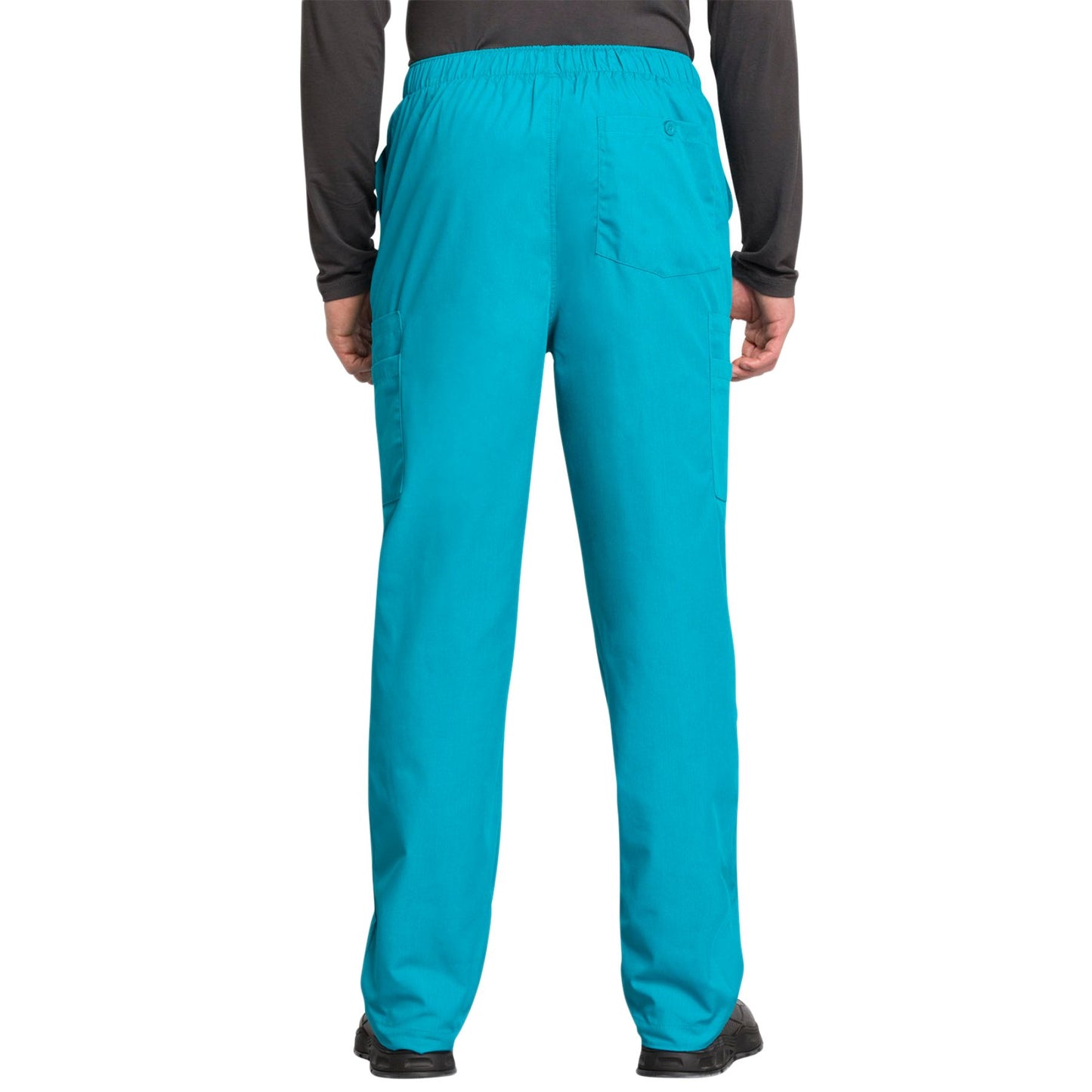 Cherokee Workwear 4000 Scrubs Pants Men's Drawstring Cargo Teal Blue 3XL