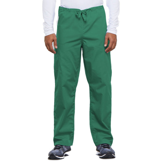 Cherokee Workwear 4100 Scrubs Pants Unisex Drawstring Cargo Surgical Green