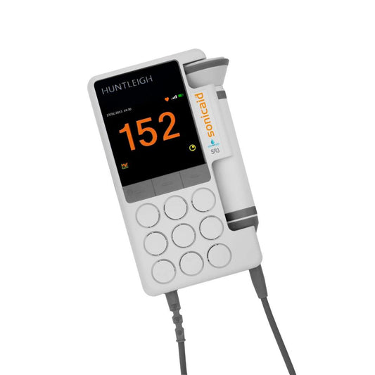 Huntleigh Sonicaid SR2 Digital Doppler with Fixed Waterproof 2MHz Probe