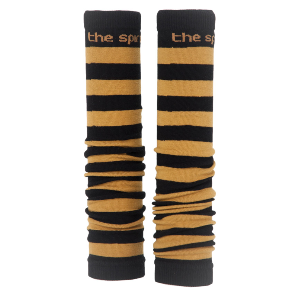 Prestige Med Sleeves Black Gold Stripes