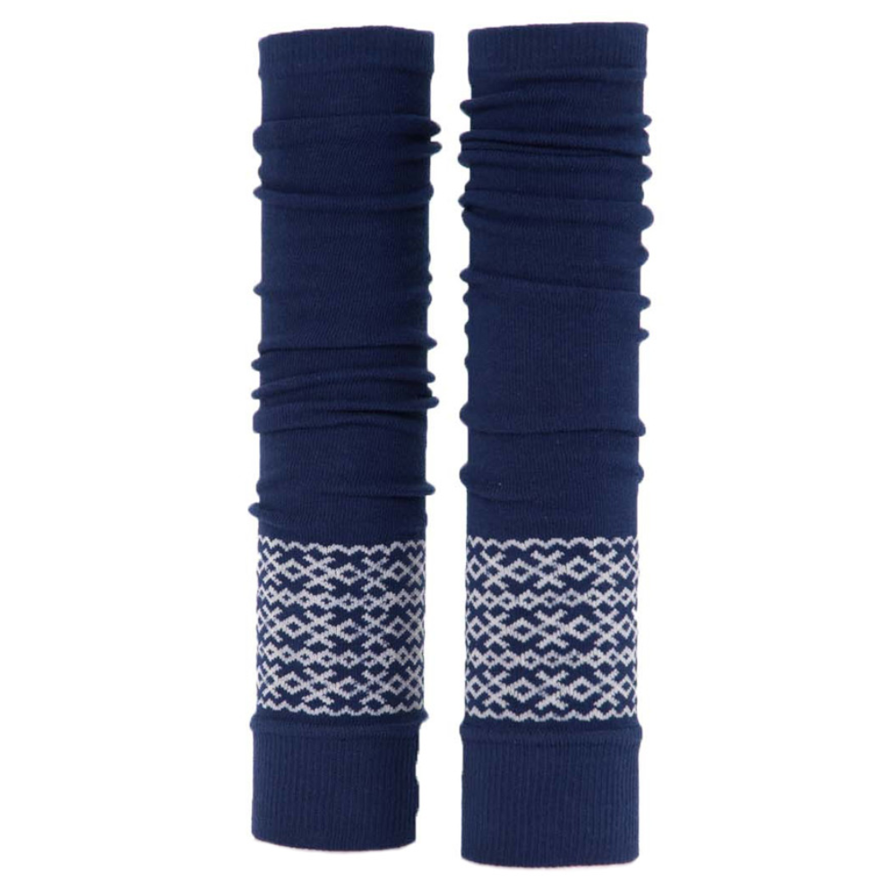 Prestige Med Sleeves Navy Fair Isle