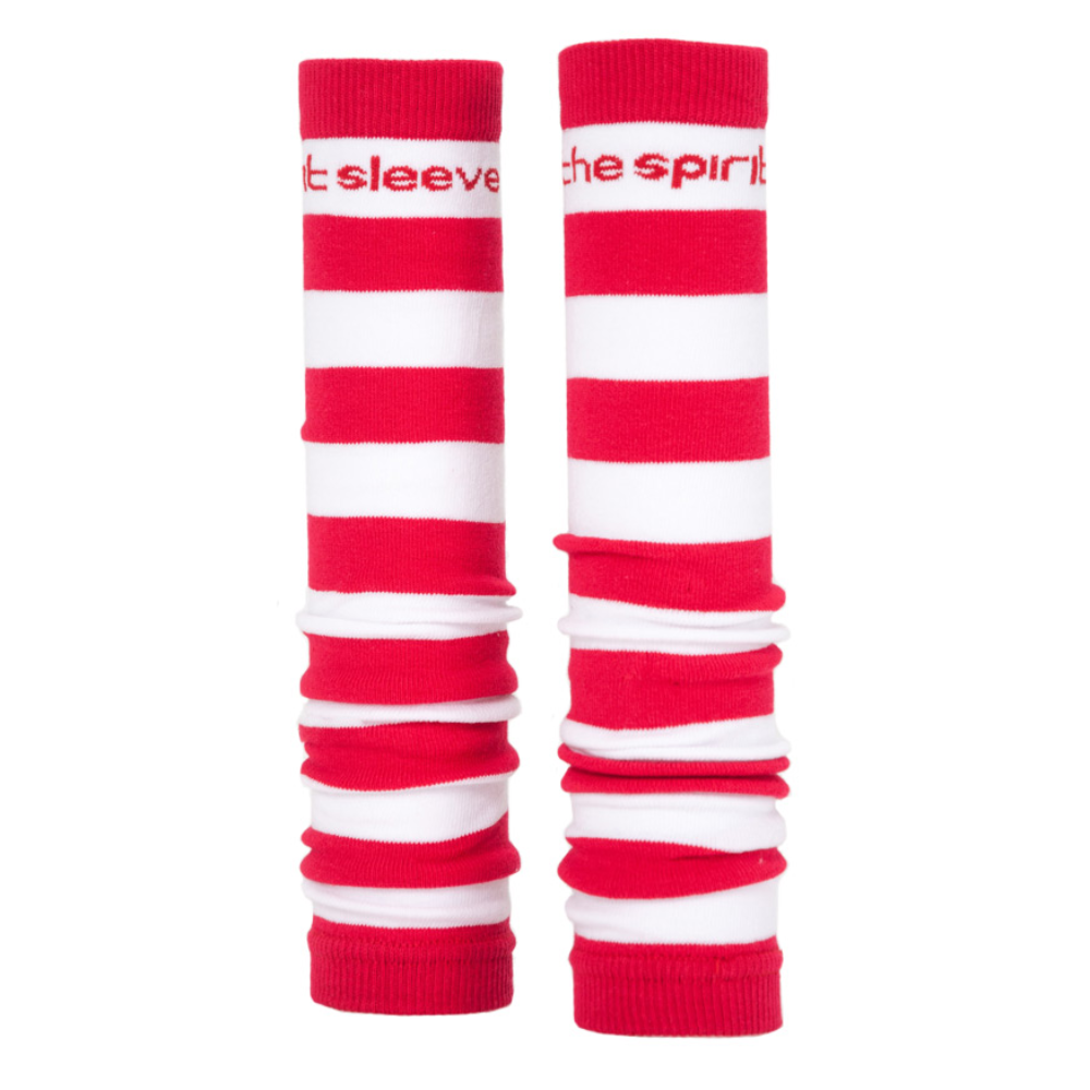 Prestige Med Sleeves Red White Stripes