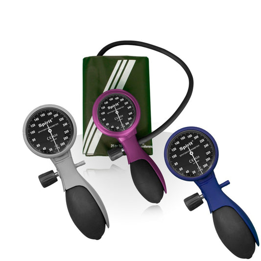Spirit Palm Style Soft Touch Sphygmomanometer Purple
