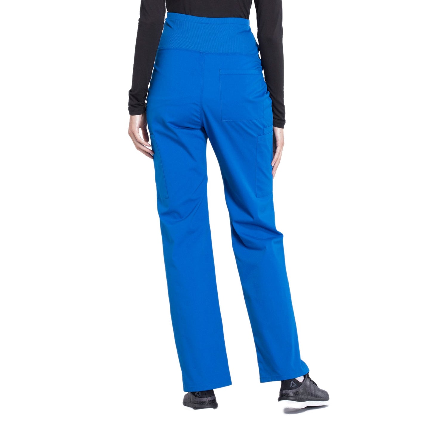 Cherokee Workwear Professionals WW220 Scrubs Pants Maternity Straight Leg Royal 3XL