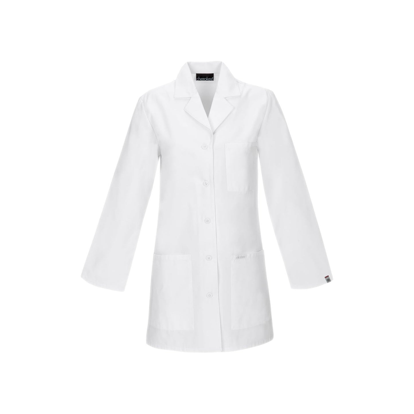 Cherokee Lab Coats Professional Whites with Certainty 32" Lab Coat White